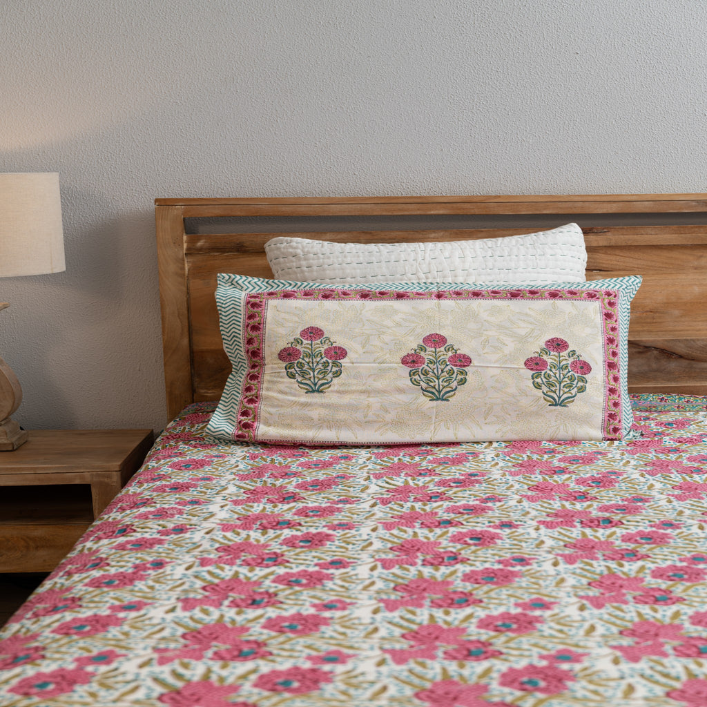 Pink Blossom Charm Bedsheet