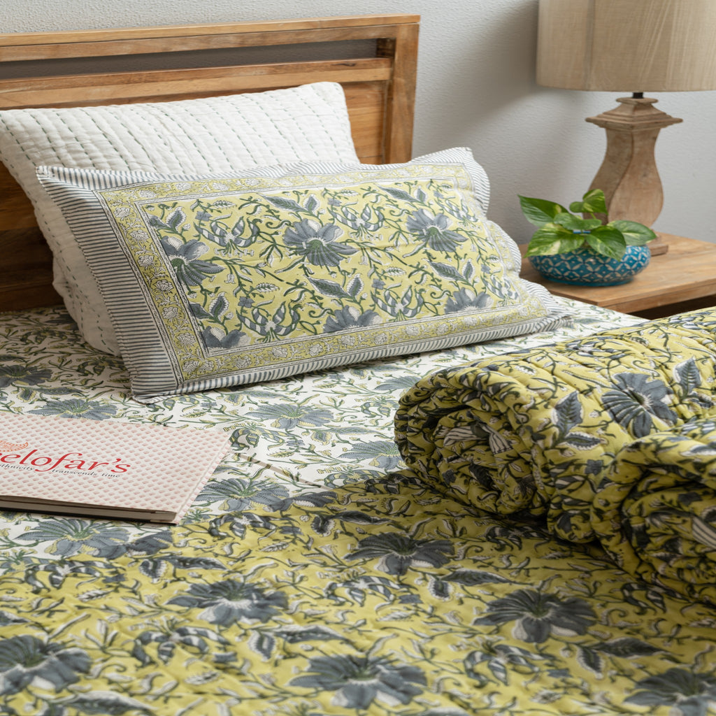 Olive Forest Charm Quilt