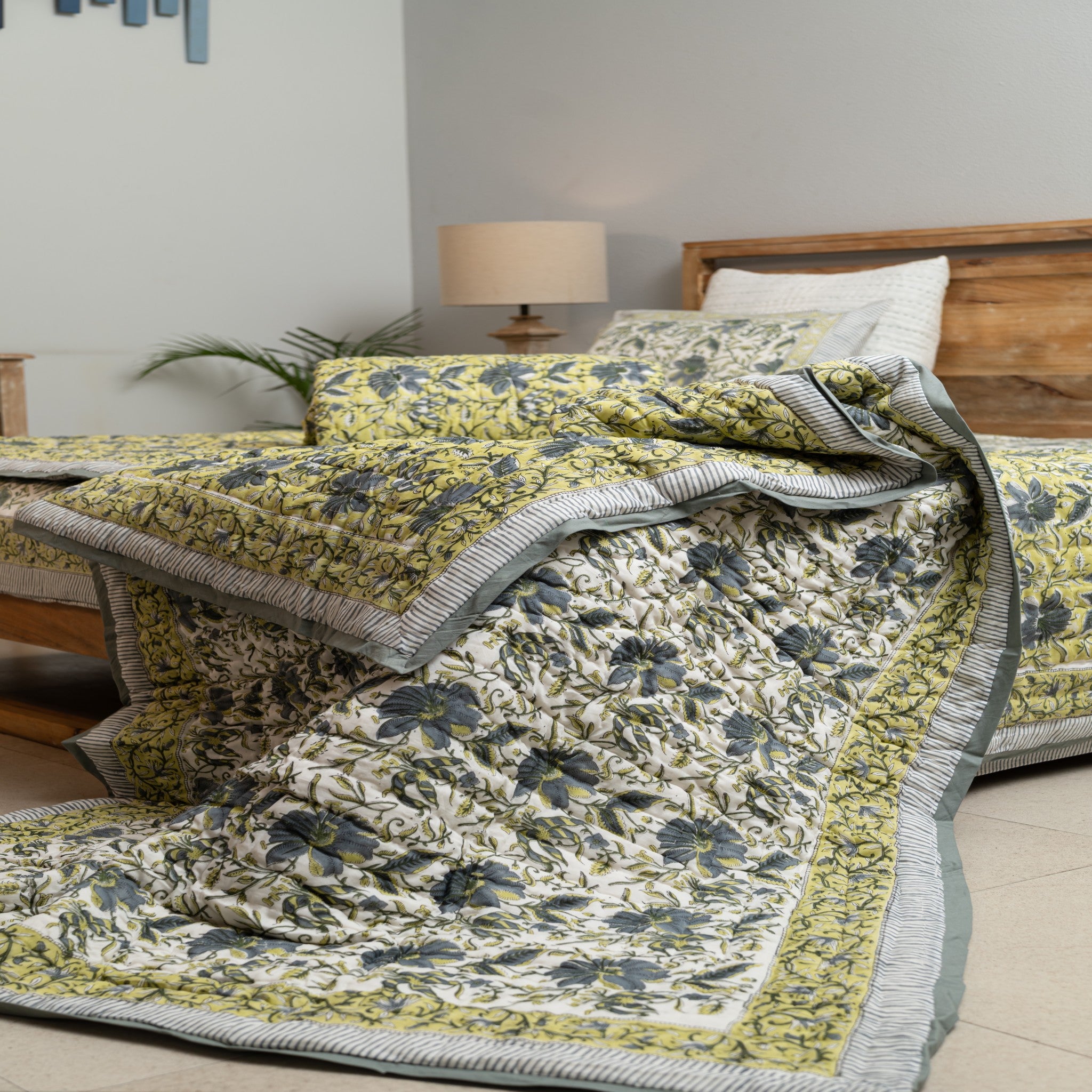 Olive Forest Charm Quilt