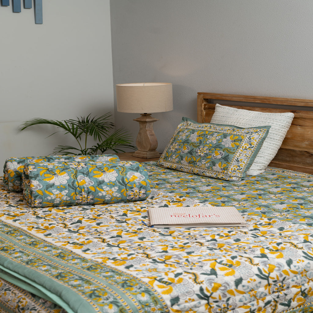 Soft Spring Garden Quilt