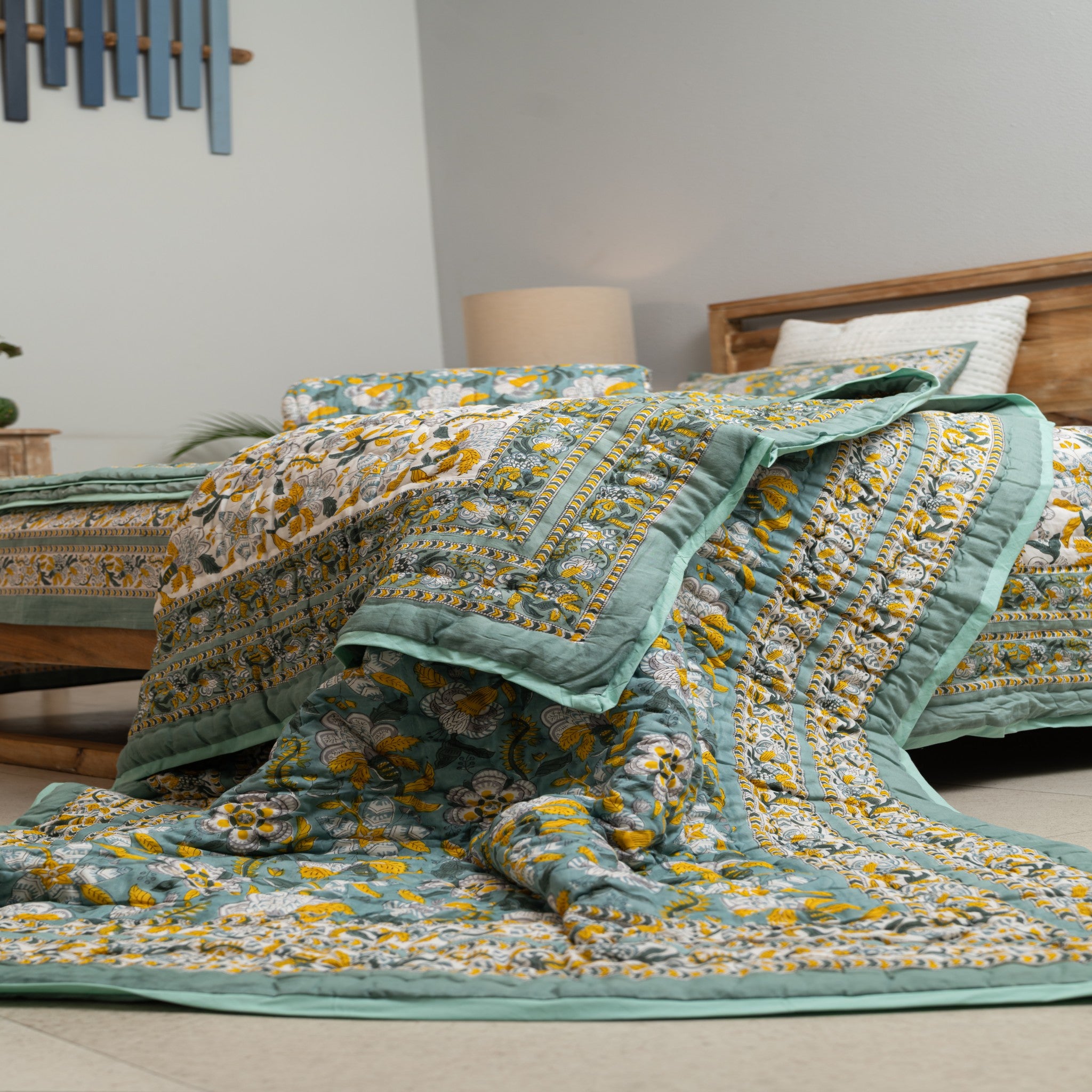 Soft Spring Garden Quilt