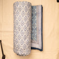 Indigo Serenity Handblock Quilt