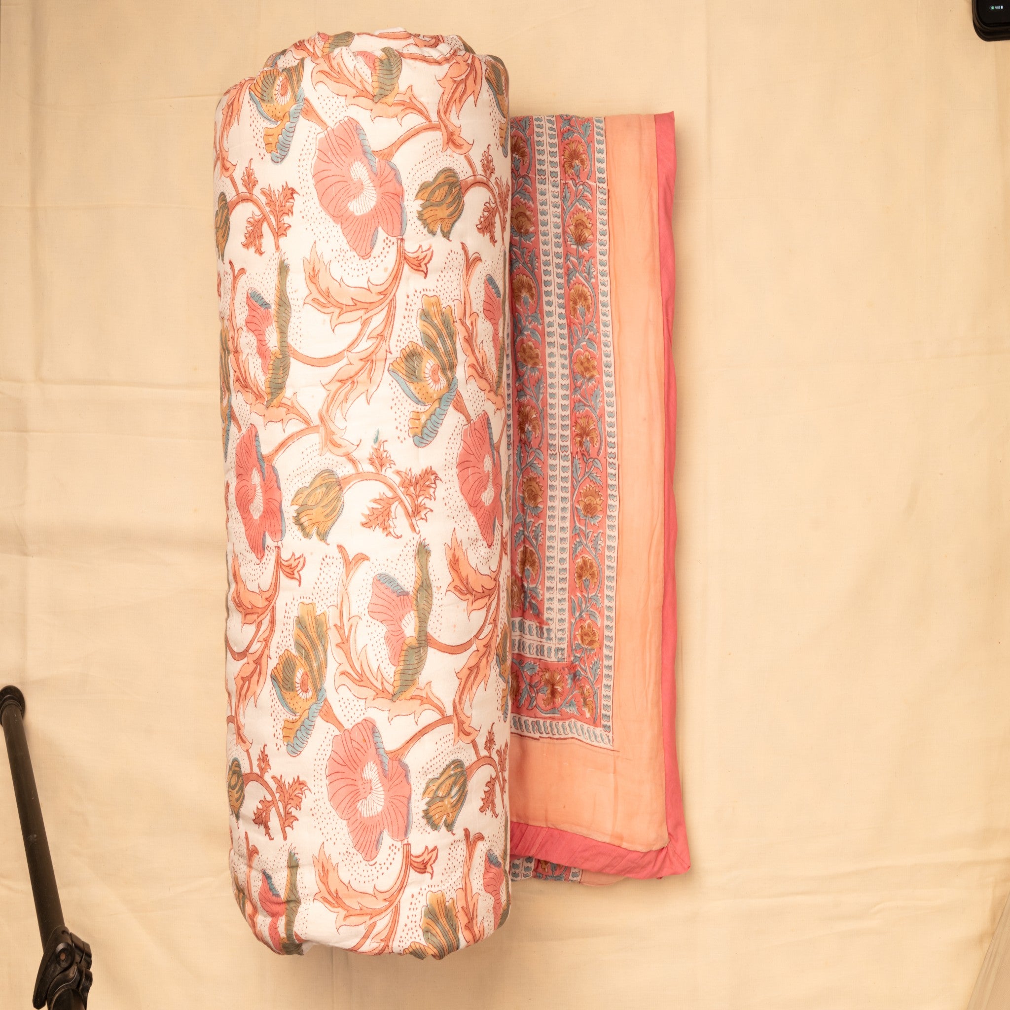 Blush Garden Reversible Quilt