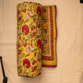Golden Bloom Reversible Quilt